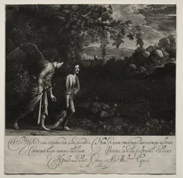 Tobias en de engel (grote plaat)