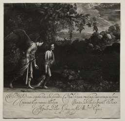 Tobias en de engel (grote plaat)