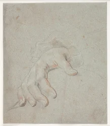Studie van een hand
