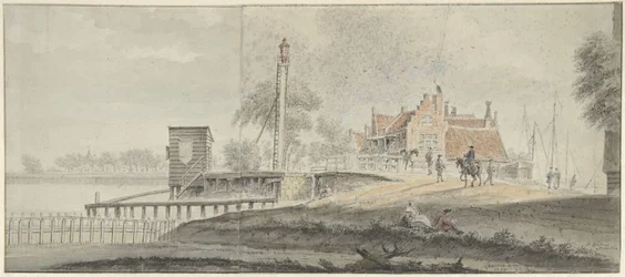 De sluis te Spaarndam