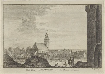 Gezicht op Oostvoorne
