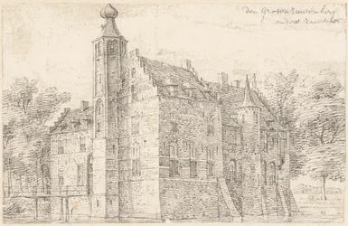 Het kasteel de Grote Ruwenberg bij St. Michielsgestel