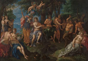 De wedstrijd tussen Apollo en Pan