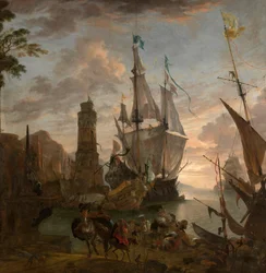 Oosterse havenstad
