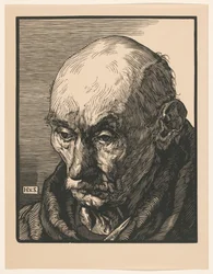 Portret van een onbekende oude man