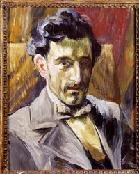Portret van de componist Maurice Ravel (1875-1937)