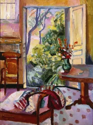 Het atelier in Oustalet