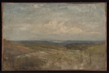 Landschap van heuvels