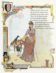 Letter U Urbanite - Ut Uniform Urn One, c.1890 (gravure)
