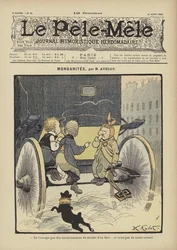 Mondanites. Illustratie voor Le Pele-Mele, 1902