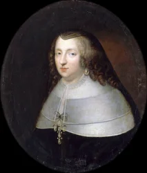 Portret van Anna van Oostenrijk 1601-1666