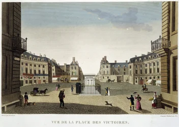 Place des Victoires - Parijs door Courvoisier