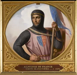 Prins Alphonse van Poitiers 1220-1271, Graaf van Toulouse, 1837
