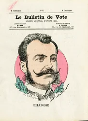 Ballot 2e serie, Satiriek in Kleuren: Delafosse - Illustratie door Henri Demare