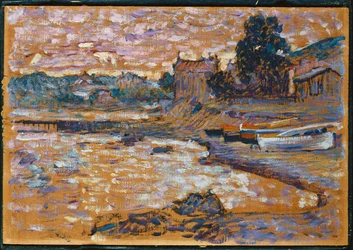 Gestrand boten bij Lavandou, 1908-09
