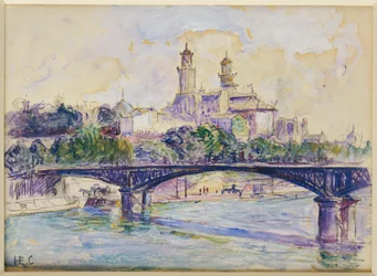 De Seine voor de Trocadero