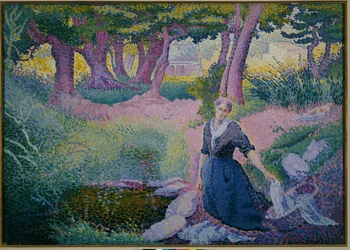 De wasvrouw, 1895-96