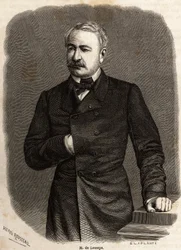 Portret van Ferdinand de Lesseps
