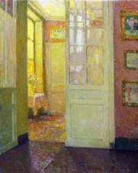 Interieur. Vensterlicht