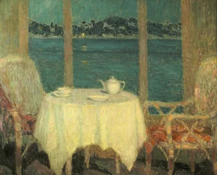 Het Terras voor de Baai van St. Tropez