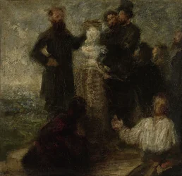 Hommage aan Delacroix