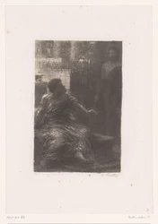 Aeneas ziet de geest van Hector