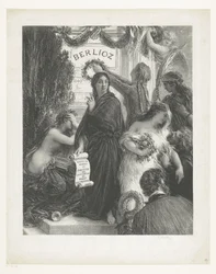 Affiche muziek Hector Berlioz