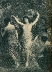 Danseressen, ca. 1900