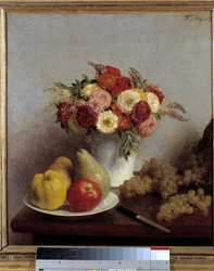 Bloemen en vruchten