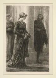 De Meistersingers van Neurenberg: acte I, ontmoeting van Walther en D