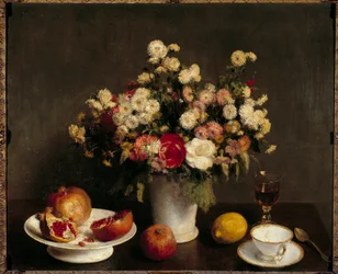Stilleven met fruit