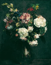 Vaas met bloemen