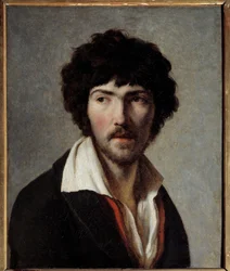 Portret van de schilder Maurice Quay (1779 -1803). Schilderij door Henri Francois Riesener (1767-1828)
