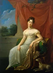 Portret van Sofia Apraxina, 1818