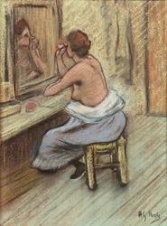 Mensonge Lie, ca. 1895