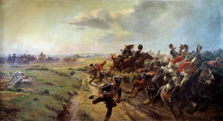 De vooravond van Waterloo