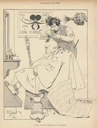 Kapsel van de Koning van Thule: een man bij de kapper