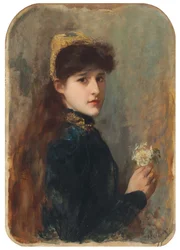 Portret van een Jong Meisje