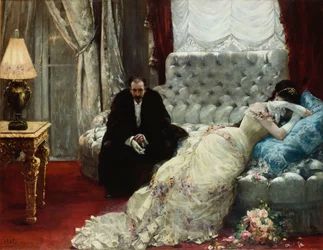 Terugkeer van het bal, 1879
