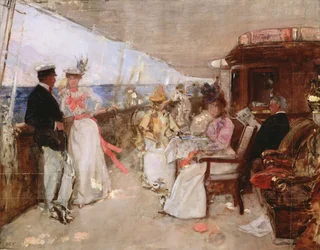 Zeilen in de archipel, ca. 1898 (schets)