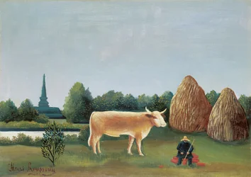 Scène in Bagneux aan de rand van Parijs
