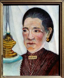 Portret van de tweede vrouw van de kunstenaar