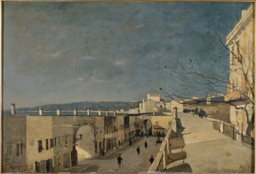 Een kade in Nice, Les Ponchettes