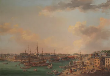 De buitenhaven van Brest, 1773
