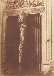 Amiens, Noordelijke Façade van het Transept, 1852