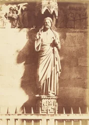 Standbeeld van Christus, Kathedraal van Reims