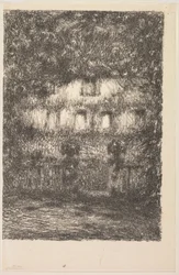 Het Huis in Maanlicht