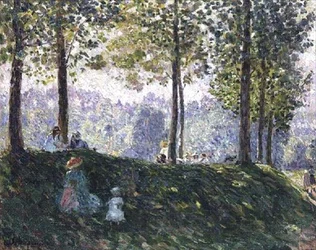 Kinderen in een park