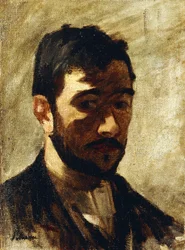 Portret van de kunstenaar