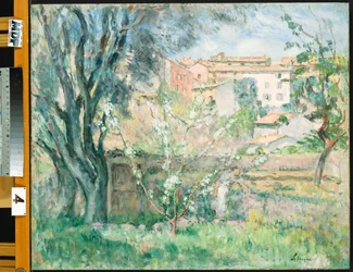 De tuin van de kunstenaar in Cannet, 1931